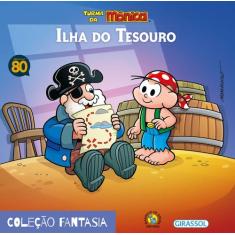 Livro - Turma Da Mônica - Fantasia - Ilha Do Tesouro