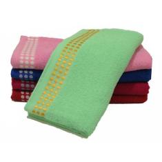 Jogo De Duas Toalhas De Banho 100% Algodão Verde 1,50M - Beatriz Enxov