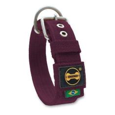 Coleira Cachorro Grande Pit Bull + Guia 80cm (amarelo) Fit - Amorosso,