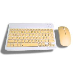 Teclado Com Mouse Bluetooth Sem Fio Colorido Wireless Not PC tablet - 