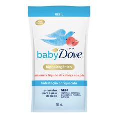 Sabonete Líquido Baby Dove Hidratação Enriquecida Refil 180ml