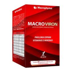 Macro Viron 30 Cápsulas (Guaraná + Vitaminas) - Macrophytus