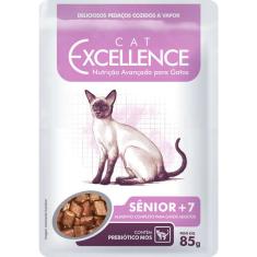 Ração Úmida Cat Excellence Sachê para Gatos Sênior +7 - 85 g