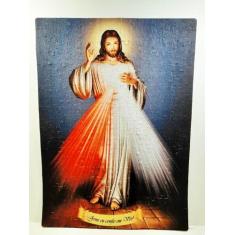 Quebra-Cabeça Religioso Jesus Misericordioso De 300 Peças - Reidopendr