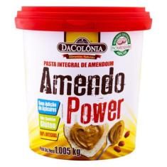 Pasta de Amendoim Integral DaColonia Amendo Power 1kg - DaColônia