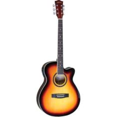 Violão Eletroacústico Aço CLA40CE SB Sunburst Class - Sonotec