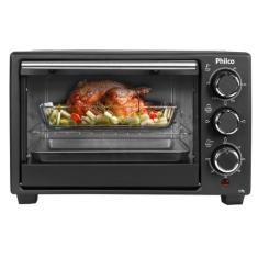 Forno Elétrico 17L Philco Preto 2 Resistências PFE17P, 220V