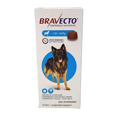 Bravecto Antipulgas e Carrapatos para Cães de 20 a 40kg MSD