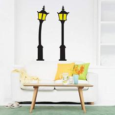 Adesivo De Parede Poste anoitecendo 50cm x 90cm total