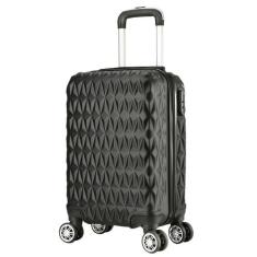 Mala De Viagem Bordo Pequena 10kg P+ Em Abs Padrão Anac - Eagle, Preto