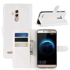 LEAGOO T8S Capa, carteira flip de couro PU premium com compartimento para cartão, suporte e fecho magnético [capa interior TPU à prova de choque] Compatível com LEAGOO T8S