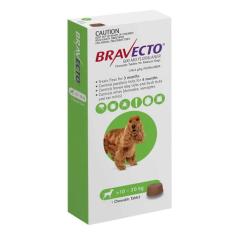 Bravecto 10 a 20kg para caes - MSD, 70G