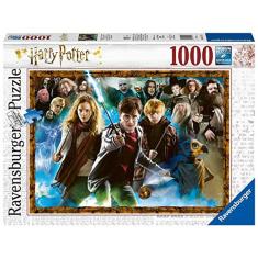 Quebra-Cabeça Harry Potter 1000 Peças Únicas com Tecnologia Softclick