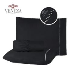 Jogo de Lençol Casal Queen 4 Peças MicroPercal 400 Fios Ponto Palito -