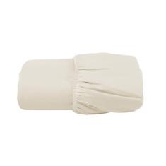 Lençol Avulso Com Elástico Queen Percal 400 Fios - Linda Casa, Palha