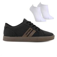 Kit Tênis Mormaii Urban Stripe 3 Masculino + Par-Masculino