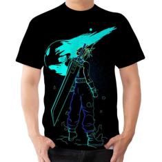 Camisa Camiseta Cloud Strife Takahiro Final Fantasy Anime