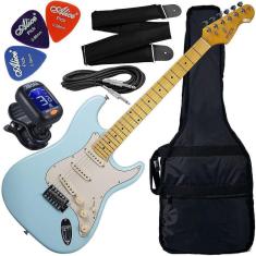 Kit Guitarra Elétrica Phx St-2 Stratocaster Vintage Daphne