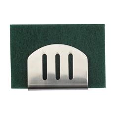 Michel Ferrari Porta Esponja de Inox com Ventosa - Redondo Verde Moderno