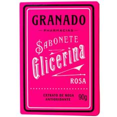 Sabonete de Glicerina Granado Rosa, 90g