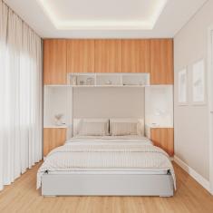 Guarda-roupa Modulado 7 Portas 4 Peças Hera Cabecasa Madeiramadeira