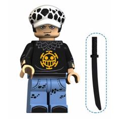 Boneco Blocos De Montar One Piece Trafalgar Law