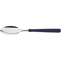 Conjunto de Colheres de Mesa Tramontina New Kolor com Lâminas em Aço Inox e Cabos de Polipropileno Azul 3 Peças