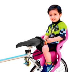 Cadeirinha Traseira Kid Bike Kalf - Rosa