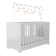Berço 3 em 1 com Colchão Incluso Pipoca Multimóveis Bb0527c Branco
