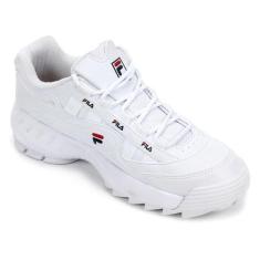 Tênis Fila D-Formation, 40, White, Navy, Red