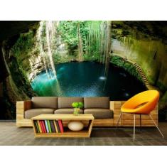Papel de Parede Paisagens Caverna 22 - 1,50 X 2,50 - Voce Decorando