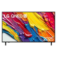 Smart TV LG QNED 4K 75&quot; Polegadas com WebOS 25 e Processador a7 AI - 75QNED82ASG