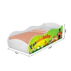 Cama carro Infantil New Meninos - DULLAR, Fazendinha