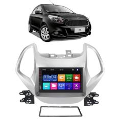 Kit Multimídia Mp5 Ford Ka 2015 2016 2017 7 Polegadas Com Sync Espelha