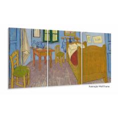 Quadro Van Gogh Quarto em Arles Decorativo Para Sala 120x60