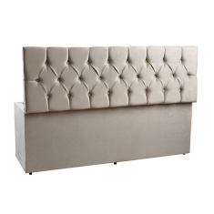 Recamier Baú 1,40m Madrid Suede Bege Dal Poz Estofados