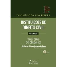 Livro - Instituições De Direito Civil - Teoria Geral Das Obrigações -