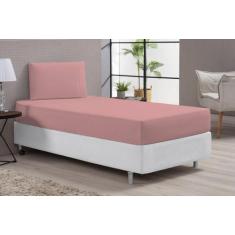 Lençol Cama Solteiro Hotel Clinica 400 Fios Rosê - Beatriz Enxovais, 2