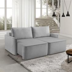 Sofá Retrátil 200cm 2 Lugares Moon 2323 - Estofart