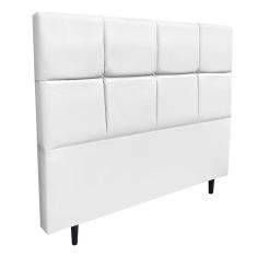 Cabeceira Roma Para Cama Box Casal 140cm Branco