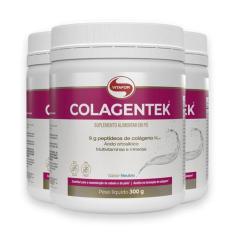 Kit 3 Colagentek Vitafor 300G Neutro