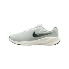 Nike Tênis de corrida masculino Revolution 7 Road (extra largo) (FB8501-003, prata claro/exército claro/marfim claro/sequóia), Prata clara/exército claro/marfim claro/sequoia, 42