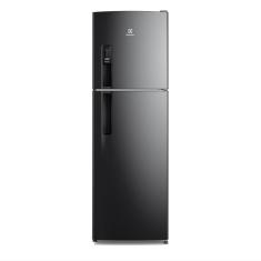 Geladeira Electrolux Frost Free 400L AutoSense Duplex Black Inox Look (TF44B) 220V