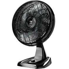 Ventilador de Mesa e Parede WAP 180W 40cm 8 Pás 3 Velocidades Preto Flow Turbo 220V