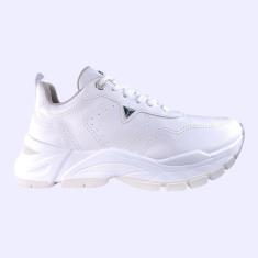 Tênis Feminino Casual Via Marte Conforto Branco 140 003-Feminino