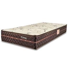 Colchão Solteiro Firme Espuma D33 Antialérgico Certificado Bege 88x188x24cm - BF Colchoes