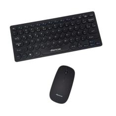 Teclado E Mouse Wireless Sem Fio Para Tablet Philco Ptb10 - Fam