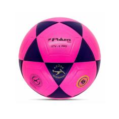 Bola de Futevôlei Poker Rio Pu Ftv 5 Pro Rosa e Marinho