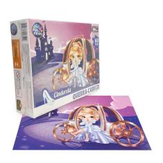 Quebra Cabeça Cinderela - 60 Peças - Pais e Filhos