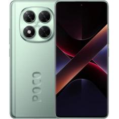 Xiaomi Poco X7 verde 256GB 8GB RAM com Câmera Macro, Ultra Wide e Prin